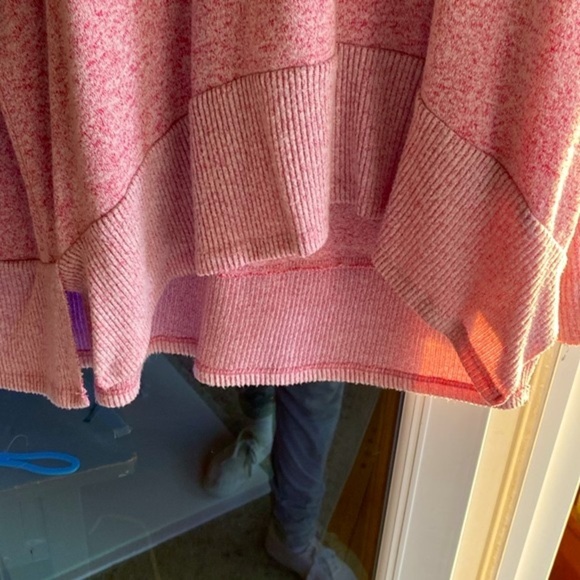 TIME & TRU SWEATER  PINK V NECK Sz XL 16 18 … - Picture 5 of 12